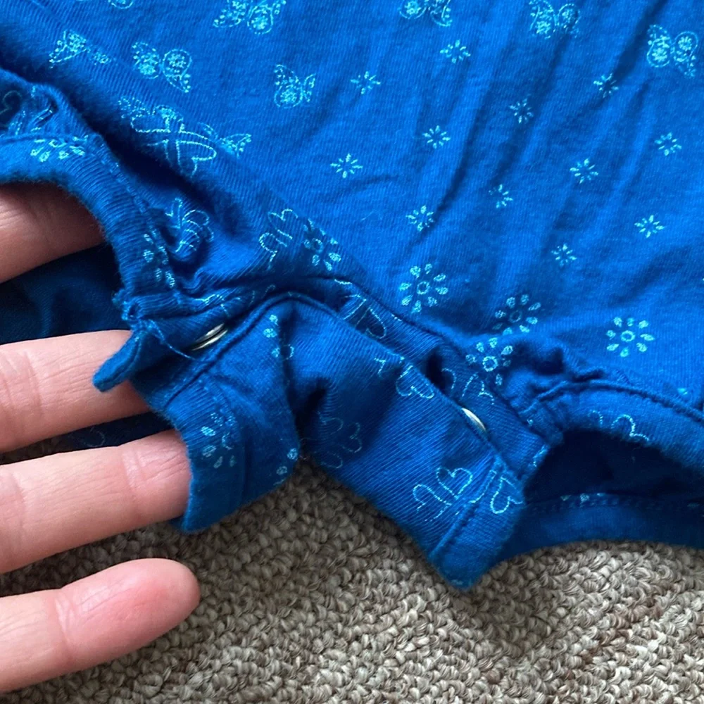 ❤️Carhartt Blue Baby Romper - Picture 4 of 7